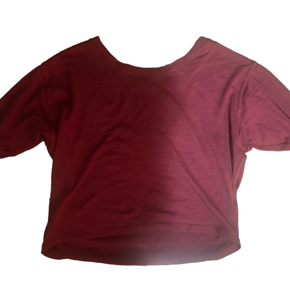 Ardene red loose sweater, size xs - Picture 2 of 3